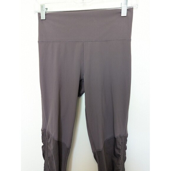 Fabletics Leggings Womens Size Small Purple Ruched Tie Ankle - Picture 4 of 10